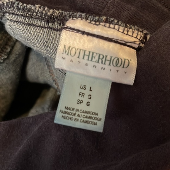 Maternity Pull on Jeans with Pockets side and Hips - Picture 5 of 5